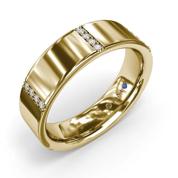 High Polish Men's Band Image 2 The Diamond Center Claremont, CA