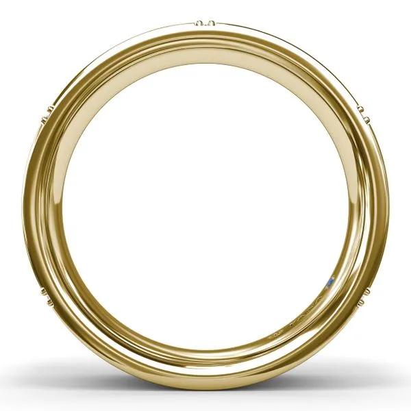 High Polish Men's Band Image 3 Molinelli's Jewelers Pocatello, ID