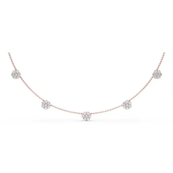 Magnolia Diamond Necklace  The Diamond Center Claremont, CA