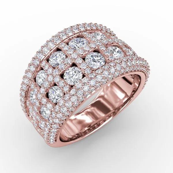 Bold and Beautiful Diamond Ring  Image 2 Castle Couture Fine Jewelry Manalapan, NJ