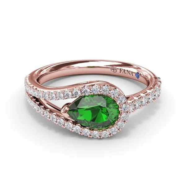 Emerand and Diamond Wrap Ring Shipley's Fine Jewelry Hampstead, MD