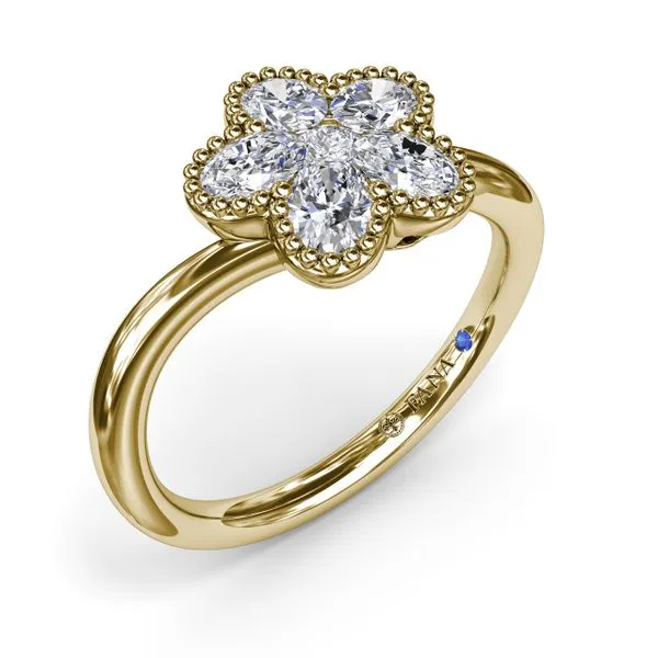 Magnolia Wave Diamond Ring Image 2 Molinelli's Jewelers Pocatello, ID