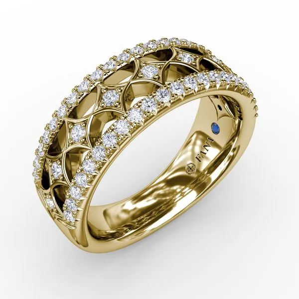 Vintage Diamond Band Castle Couture Fine Jewelry Manalapan, NJ