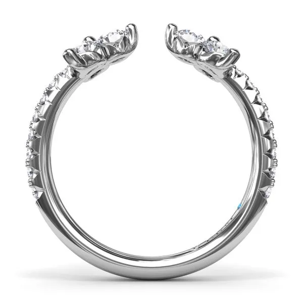 Empire Diamond Wrap Ring  Image 3 Steve Lennon & Co Jewelers  New Hartford, NY