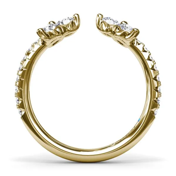 Empire Diamond Wrap Ring  Image 3 Steve Lennon & Co Jewelers  New Hartford, NY