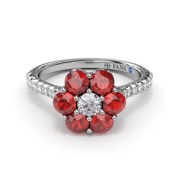 Magnolia Rudy And Diamond Ring Castle Couture Fine Jewelry Manalapan, NJ