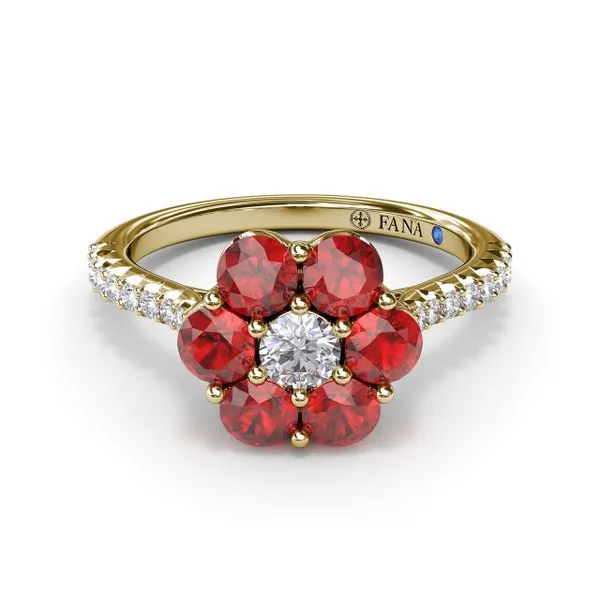 Magnolia Rudy And Diamond Ring Castle Couture Fine Jewelry Manalapan, NJ