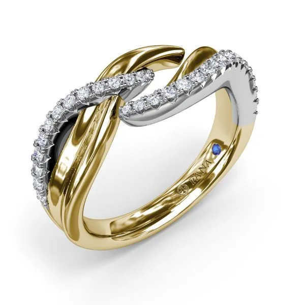 Sylk Intertwined Ring Image 2 Steve Lennon & Co Jewelers  New Hartford, NY