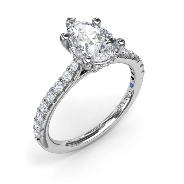 Classic Pear Solitaire With Hidden Halo Moore Jewelers Laredo, TX