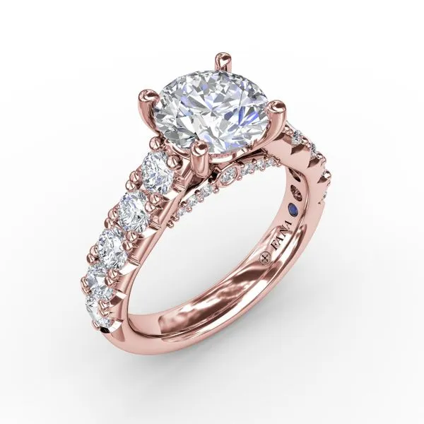 Classic Round Chunky Diamond Solitaire Engagement Ring Steve Lennon & Co Jewelers  New Hartford, NY