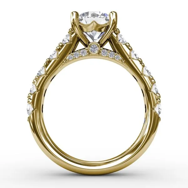 Classic Round Chunky Diamond Solitaire Engagement Ring Image 2 Moore Jewelers Laredo, TX