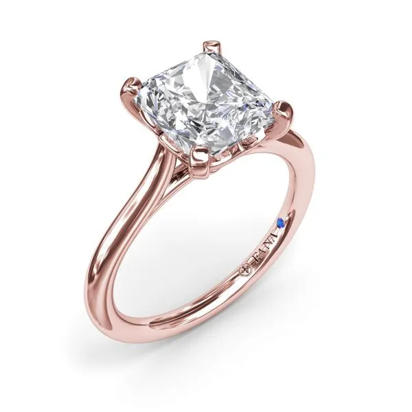 Precious Radiant Solitaire Diamond Engagement Ring  Quenan's Fine Jewelers Georgetown, TX