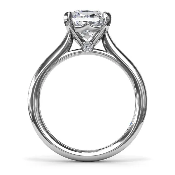 Precious Radiant Solitaire Diamond Engagement Ring  Image 2 Graham Jewelers Wayzata, MN