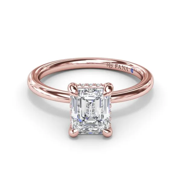Exceptionally Striking Diamond Engagement Ring  Image 2 Steve Lennon & Co Jewelers  New Hartford, NY