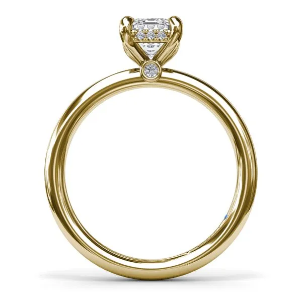 Exceptionally Striking Diamond Engagement Ring  Image 3 Steve Lennon & Co Jewelers  New Hartford, NY