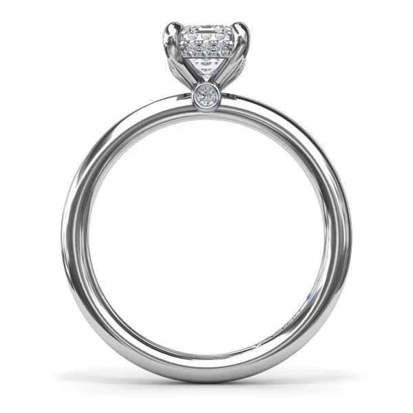 Exceptionally Striking Diamond Engagement Ring  Image 3 Steve Lennon & Co Jewelers  New Hartford, NY