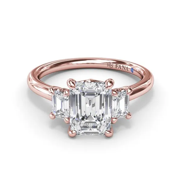 Three Stone Beauty Diamond Engagement Ring  Image 2 Graham Jewelers Wayzata, MN