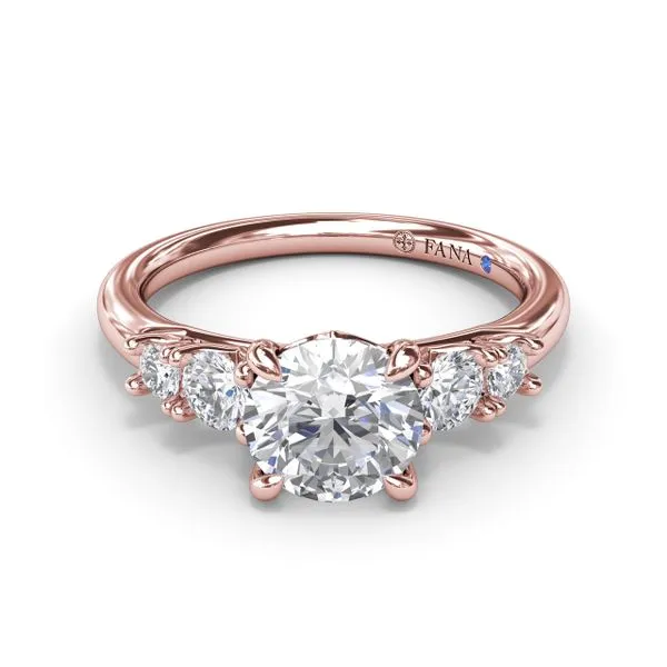 Strong and Striking Diamond Engagement Ring  Image 2 Steve Lennon & Co Jewelers  New Hartford, NY