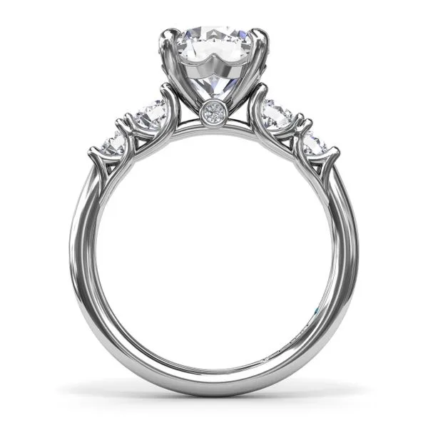 Bold and Beautiful Diamond Engagement Ring Image 3 Gaines Jewelry FLINT, MI