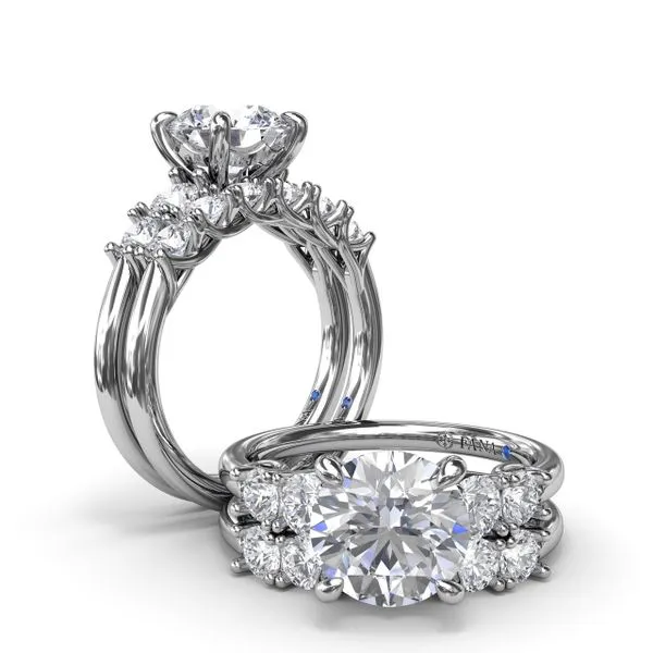 Bold and Beautiful Diamond Engagement Ring Image 4 Gaines Jewelry FLINT, MI