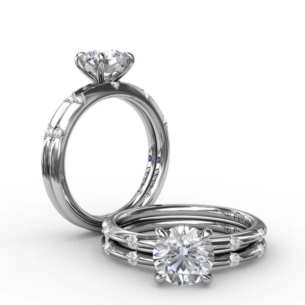 Captivating Raindrop Diamond Engagement Ring  Image 4 The Diamond Center Claremont, CA
