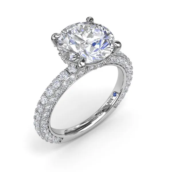 Angelic Solitaire Diamond Engagement Ring  The Diamond Center Claremont, CA