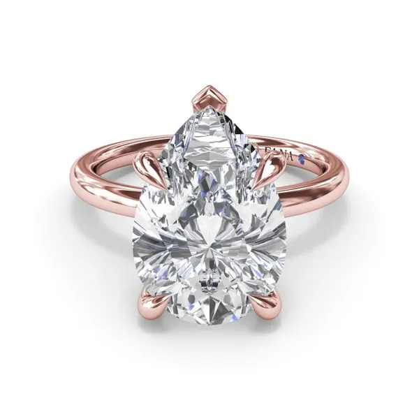 Five Prong Engagement Ring  Image 2 Steve Lennon & Co Jewelers  New Hartford, NY