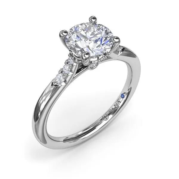 Sophisticated Diamond Engagement Ring  The Diamond Center Claremont, CA