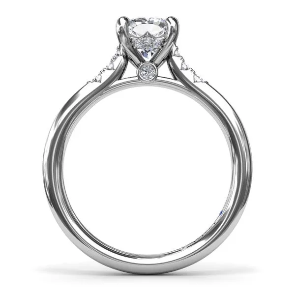 Sophisticated Cushion Diamond Engagement Ring  Image 2 Molinelli's Jewelers Pocatello, ID