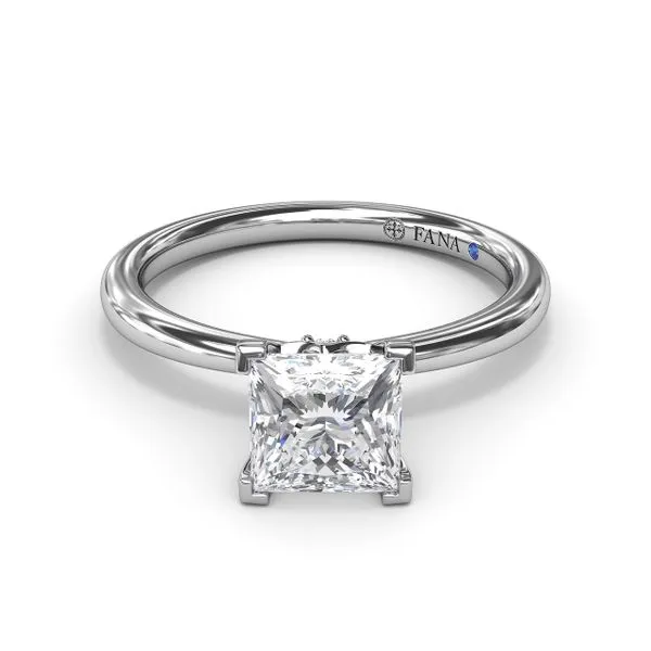 Princess-Cut Diamond Engagement Ring Image 2 Graham Jewelers Wayzata, MN