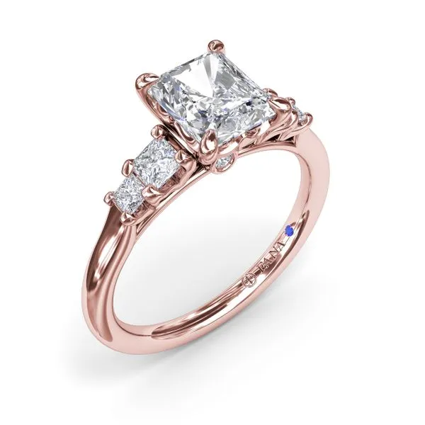 Radiant Diamond Engagement Ring Steve Lennon & Co Jewelers  New Hartford, NY