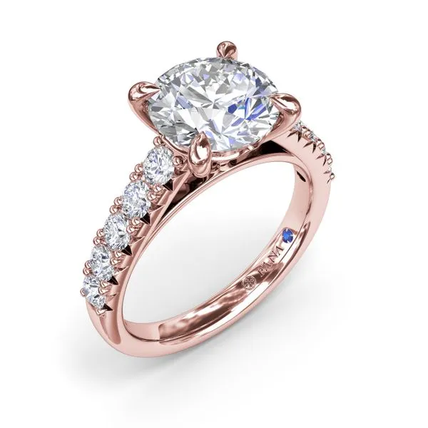 Double Prong Diamond Engagement Ring Steve Lennon & Co Jewelers  New Hartford, NY