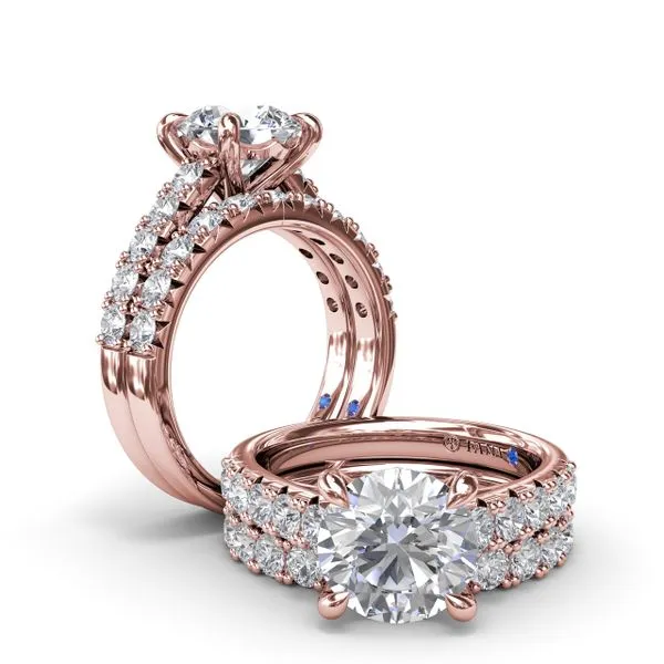 Double Prong Diamond Engagement Ring Image 4 The Diamond Center Claremont, CA