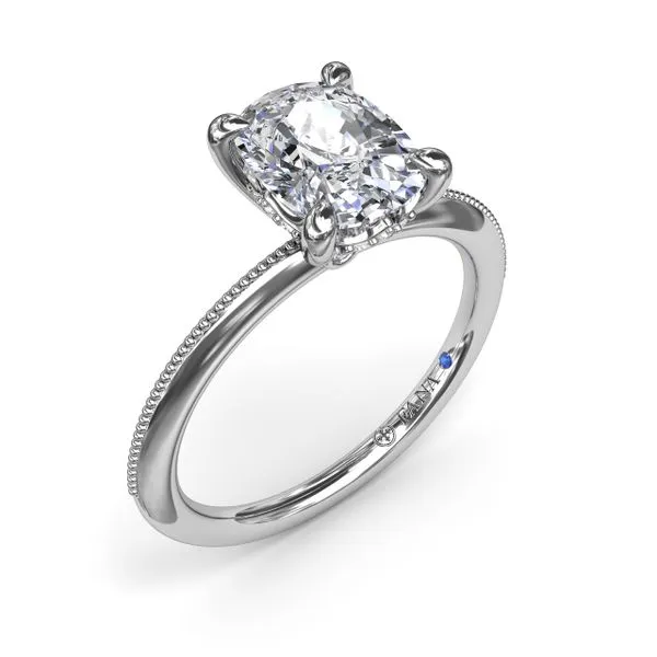 Knife-Edge Diamond Engagement Ring Quest Fine Jewelers Fairfax, VA