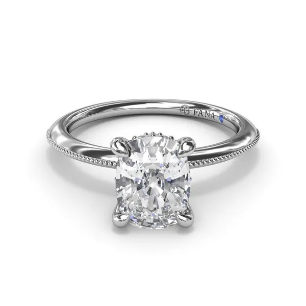 Knife-Edge Diamond Engagement Ring Image 3 Molinelli's Jewelers Pocatello, ID
