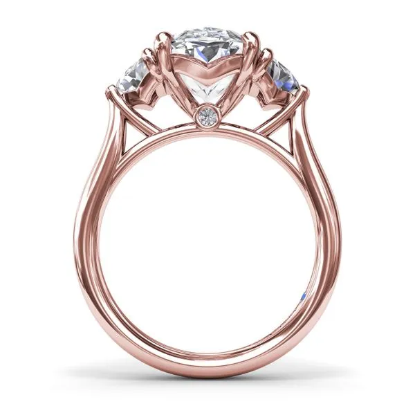 Three Stone Diamond Cadillac Engagement Ring Image 2 Graham Jewelers Wayzata, MN