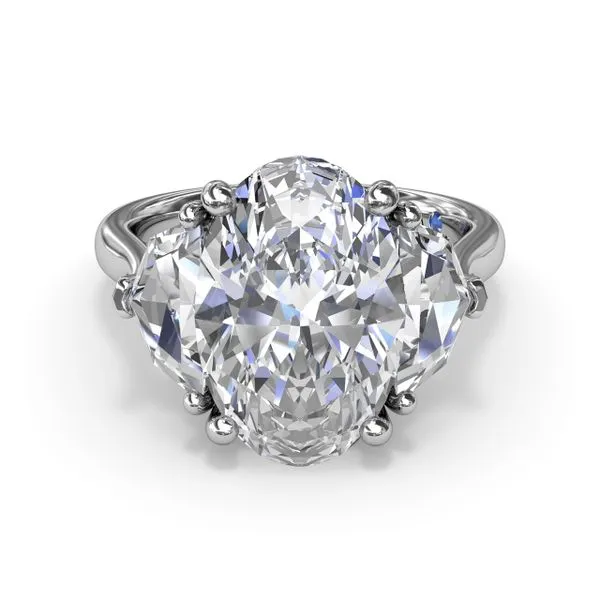 Three Stone Diamond Cadillac Engagement Ring Image 3 Graham Jewelers Wayzata, MN