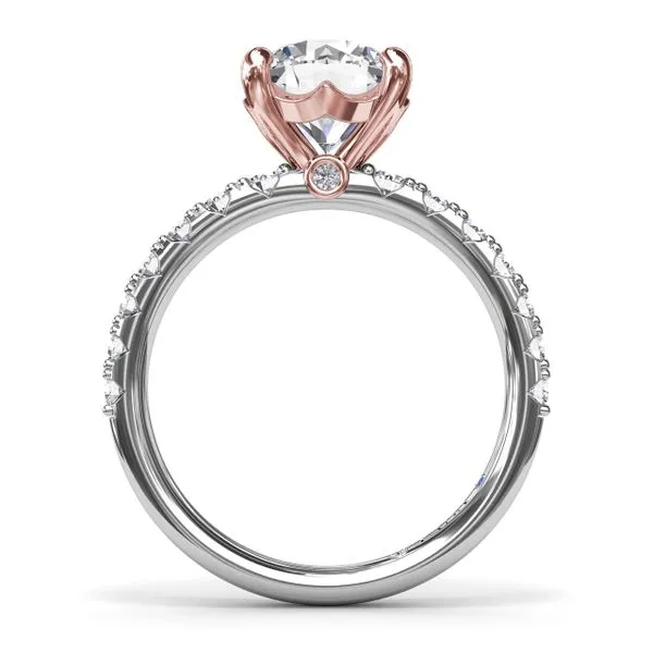 Classic Round Diamond Engagement Ring Image 2 Jim's Jewelers Tyler, TX