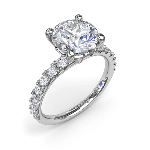 Classic Round Diamond Engagement Ring Moore Jewelers Laredo, TX