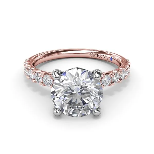 Classic Round Diamond Engagement Ring Image 3 Quest Fine Jewelers Fairfax, VA