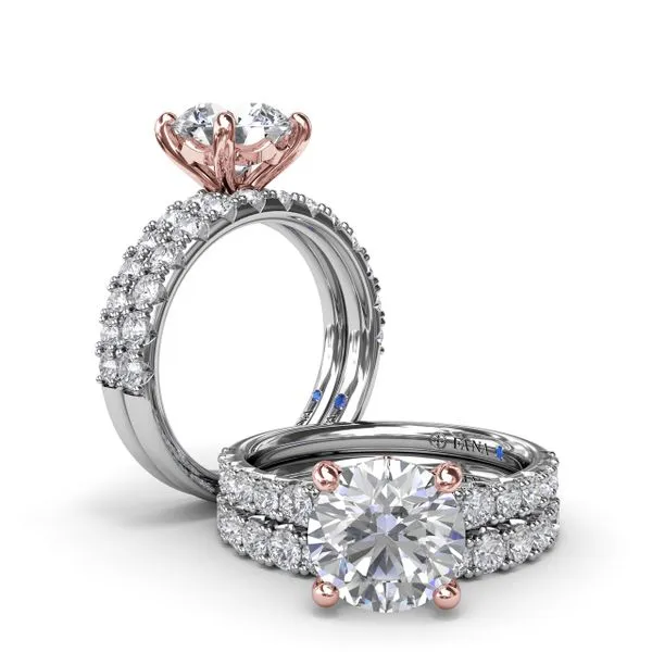 Classic Round Diamond Engagement Ring Image 4 Molinelli's Jewelers Pocatello, ID