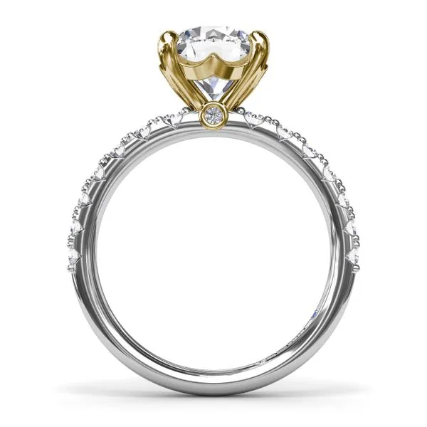 Classic Round Diamond Engagement Ring Image 2 Shipley's Fine Jewelry Hampstead, MD