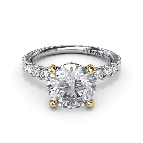 Classic Round Diamond Engagement Ring Image 3 Shipley's Fine Jewelry Hampstead, MD