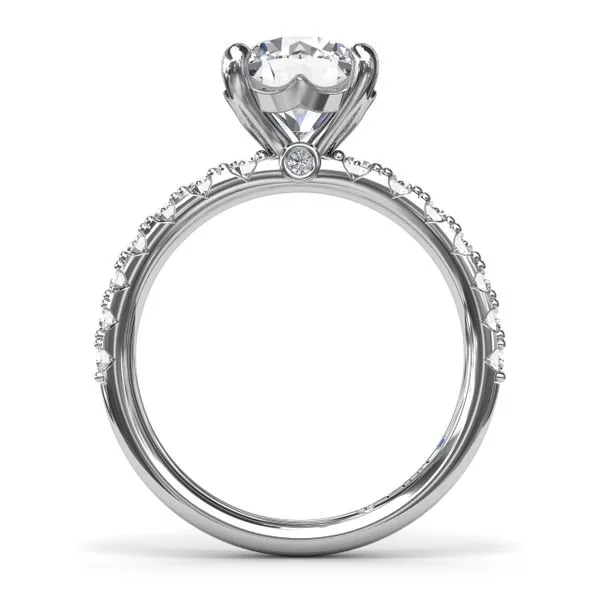 Classic Round Diamond Engagement Ring Image 2 Quenan's Fine Jewelers Georgetown, TX