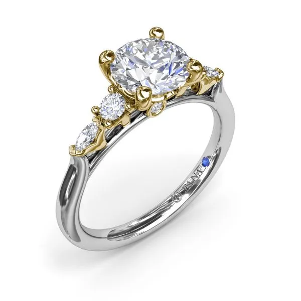 Delicate Round Diamond Engagement Ring Jim's Jewelers Tyler, TX