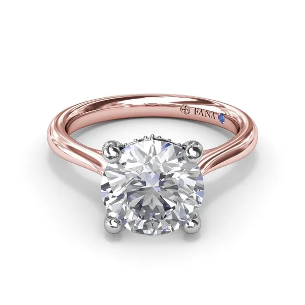 Classic Round Diamond Engagement Ring Image 3 Molinelli's Jewelers Pocatello, ID