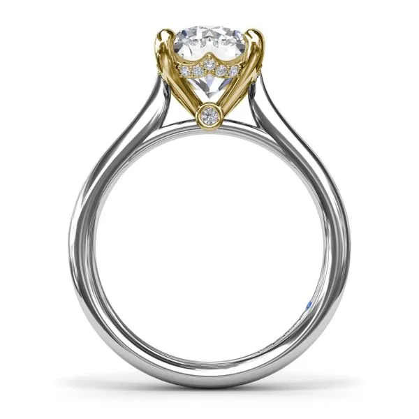 Classic Round Diamond Engagement Ring Image 2 Quest Fine Jewelers Fairfax, VA