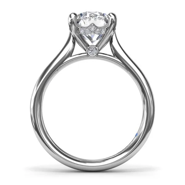 Classic Round Diamond Engagement Ring Image 2 The Diamond Center Claremont, CA