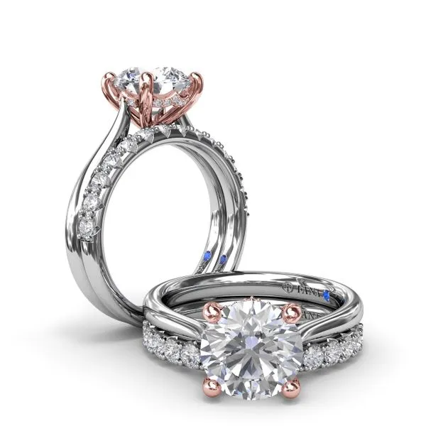 Classic Round Diamond Engagement Ring Image 4 Jim's Jewelers Tyler, TX