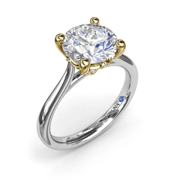 Classic Round Diamond Engagement Ring Quenan's Fine Jewelers Georgetown, TX